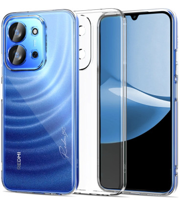 Skaidrus dėklas Xiaomi Redmi 15C 5G / Poco C85 5G telefonui "Tech-Protect Flexair"