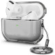 Pilkas dėklas Apple Airpods Pro 3 ausinėms "Tech-Protect Bounce"