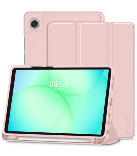 Rožinis atverčiamas dėklas Samsung Galaxy Tab A9 Plus / A11 PLUS 11.0 planšetei "Tech-Protect SC"