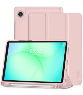 Rožinis atverčiamas dėklas Samsung Galaxy Tab A9 / A11 8.7 X110 / X115 / X133 / X135 planšetei "Tech-Protect SC"