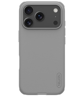 Pilkas dėklas Apple iPhone 17 Pro telefonui "Nillkin Super Frosted PRO Back Cover"