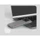 Pilkas dėklas Apple iPhone 17 Pro telefonui "Nillkin Super Frosted PRO Back Cover"