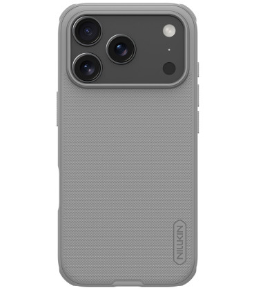 Pilkas dėklas Apple iPhone 17 Pro Max telefonui "Nillkin Super Frosted PRO Back Cover"