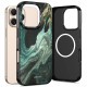 Dėklas Apple iPhone 16 Pro telefonui "Tech-Protect Lamano Magsafe Verde Aura"