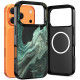 Dėklas Apple iPhone 17 Pro telefonui "Tech-Protect Lamano Magsafe Verde Aura"