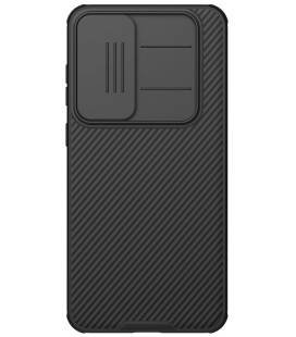 Juodas dėklas Samsung Galaxy S25 FE telefonui "Nillkin CamShield PRO Magnetic Hard Case"