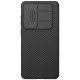 Juodas dėklas Samsung Galaxy S25 FE telefonui "Nillkin CamShield PRO Case"