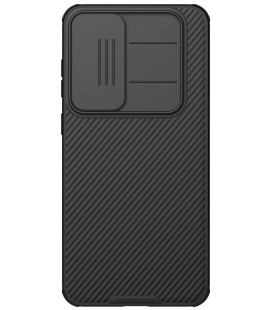 Juodas dėklas Samsung Galaxy S25 FE telefonui "Nillkin CamShield PRO Case"