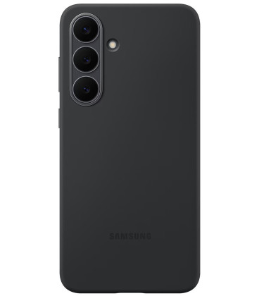 Originalus juodas dėklas "Silicone Cover" Samsung Galaxy S25 FE telefonui "EF-PS731CBE"