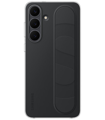 Originalus juodas dėklas "Standing Grip Cover" Samsung Galaxy S25 FE telefonui "EF-GS731CBE" Originalus juodas dėklas "Standing Grip Cover" Samsung Galaxy S25 FE telefonui "EF-GS731CBE"