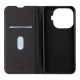 Juodas atverčiamas dėklas Xiaomi 15T Pro telefonui "OBAL:ME SmoothTouch Case"