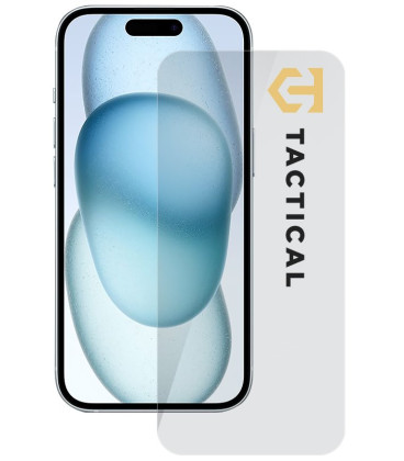 Apsauginis grūdintas stiklas Apple iPhone 15 / 16 telefonui "Tactical Glass Shield 2.5D"