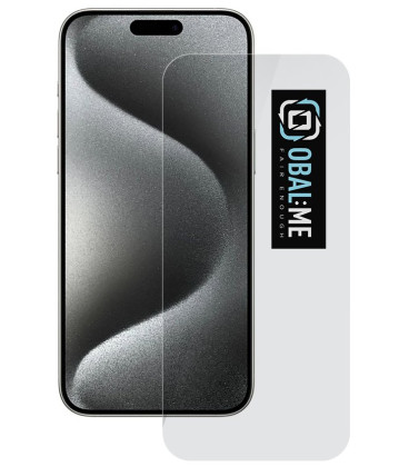 Apsauginis grūdintas stiklas Apple iPhone 15 Pro Max telefonui "OBAL:ME 2.5D Glass"