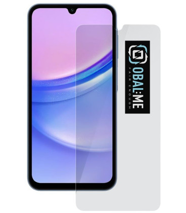 Apsauginis grūdintas stiklas Samsung Galaxy A15 4G / 5G telefonui "OBAL:ME 2.5D Glass" Apsauginis grūdintas stiklas Samsung Galaxy A15 4G / 5G telefonui "OBAL:ME 2.5D Glass"