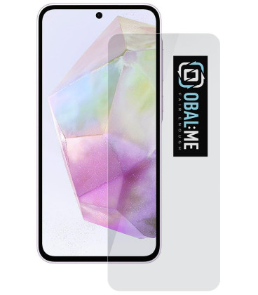 Apsauginis grūdintas stiklas Samsung Galaxy A35 5G telefonui "OBAL:ME 2.5D Glass" Apsauginis grūdintas stiklas Samsung Galaxy A35 5G telefonui "OBAL:ME 2.5D Glass"
