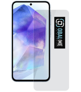 Apsauginis grūdintas stiklas Samsung Galaxy A55 5G telefonui "OBAL:ME 2.5D Glass"