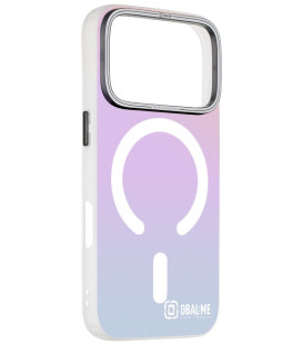 Dėklas Apple iPhone 17 Pro telefonui "OBAL:ME White HoloMag Cover"