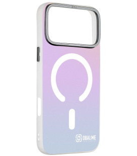 Dėklas Apple iPhone 17 Pro Max telefonui "OBAL:ME White HoloMag Cover"