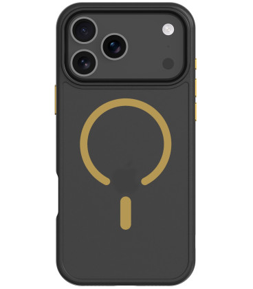 Juodas (Geltonas) dėklas Apple iPhone 17 Pro Max / 18 Pro Max telefonui "Tactical MagForce Hyperstealth 2.0 Cover"