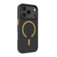 Juodas (Geltonas) dėklas Apple iPhone 17 Pro / 18 Pro telefonui "Tactical MagForce Hyperstealth 2.0 Cover"