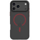 Juodas (Raudonas) dėklas Apple iPhone 17 Pro Max / 18 Pro Max telefonui "Tactical MagForce Hyperstealth 2.0 Cover"