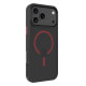 Juodas (Raudonas) dėklas Apple iPhone 17 Pro Max / 18 Pro Max telefonui "Tactical MagForce Hyperstealth 2.0 Cover"
