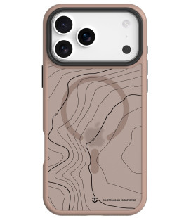 Rudas (Moucha Moose) dėklas Apple iPhone 17 Pro Max telefonui "Tactical MagForce Hyperstealth Sika Cover"