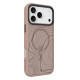 Rudas (Moucha Moose) dėklas Apple iPhone 17 Pro Max / 18 Pro Max telefonui "Tactical MagForce Hyperstealth Sika Cover"