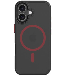 Juodas (Raudonas) dėklas Apple iPhone 17 telefonui "Tactical MagForce Hyperstealth 2.0 Cover"