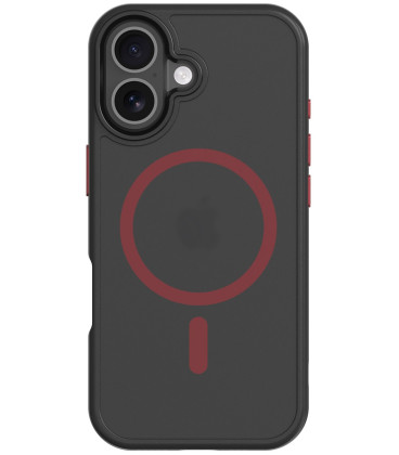 Juodas (Raudonas) dėklas Apple iPhone 17 telefonui "Tactical MagForce Hyperstealth 2.0 Cover" Juodas (Raudonas) dėklas Apple iPhone 17 telefonui "Tactical MagForce Hyperstealth 2.0 Cover"