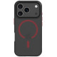 Juodas (Raudonas) dėklas Apple iPhone 17 Pro telefonui "Tactical MagForce Hyperstealth 2.0 Cover"