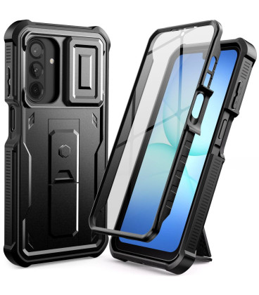 Juodas dėklas Samsung Galaxy A17 4G / 5G telefonui "Tech-Protect Kevlar Cam+" Juodas dėklas Samsung Galaxy A17 4G / 5G telefonui "Tech-Protect Kevlar Cam+"