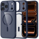 Mėlynas / skaidrus dėklas Apple iPhone 17 Pro Max telefonui "Tech-Protect Magmat Magsafe"