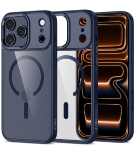 Mėlynas / skaidrus dėklas Apple iPhone 17 Pro Max telefonui "Tech-Protect Magmat Magsafe"