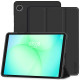 Juodas atverčiamas dėklas Samsung Galaxy Tab A9 / A11 8.7 planšetei "Tech-Protect Smartcase"