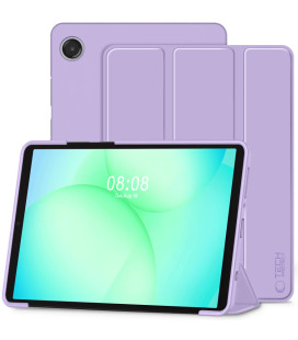 Violetinis atverčiamas dėklas Samsung Galaxy Tab A9 / A11 8.7 planšetei "Tech-Protect Smartcase"