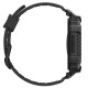 Matinis juodas dėklas - apyrankė Apple Watch 10 / 11 (42mm) laikrodžiui "Spigen Rugged Armor PRO V2"