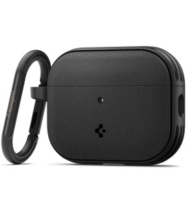 Matinis juodas dėklas Apple Airpods Pro 3 ausinėms "Spigen Vault"