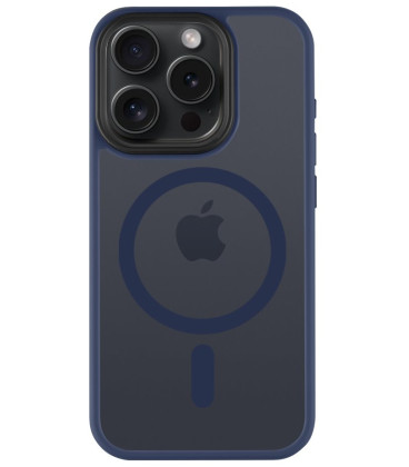 Mėlynas dėklas Apple iPhone 15 Pro telefonui "Tactical MagForce Hyperstealth Cover" Mėlynas dėklas Apple iPhone 15 Pro telefonui "Tactical MagForce Hyperstealth Cover"
