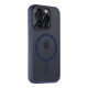 Mėlynas dėklas Apple iPhone 15 Pro telefonui "Tactical MagForce Hyperstealth Cover"