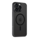 Juodas dėklas Apple iPhone 15 Pro Max telefonui "Tactical MagForce Hyperstealth Cover"