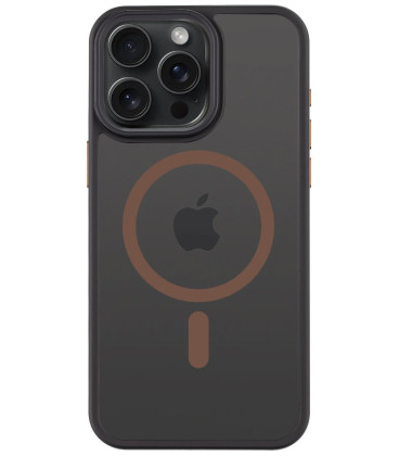 Juodas (Rudas) dėklas Apple iPhone 15 Pro Max telefonui "Tactical MagForce Hyperstealth 2.0 Cover" Juodas (Rudas) dėklas Apple iPhone 15 Pro Max telefonui "Tactical MagForce Hyperstealth 2.0 Cover"