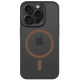 Juodas (Rudas) dėklas Apple iPhone 15 Pro telefonui "Tactical MagForce Hyperstealth 2.0 Cover"