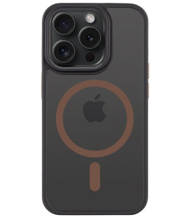 Juodas (Rudas) dėklas Apple iPhone 15 Pro telefonui "Tactical MagForce Hyperstealth 2.0 Cover"