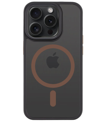 Juodas (Rudas) dėklas Apple iPhone 15 Pro telefonui "Tactical MagForce Hyperstealth 2.0 Cover" Juodas (Rudas) dėklas Apple iPhone 15 Pro telefonui "Tactical MagForce Hyperstealth 2.0 Cover"