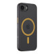 Juodas (Geltonas) dėklas Apple iPhone 16E telefonui "Tactical MagForce Hyperstealth 2.0 Cover"