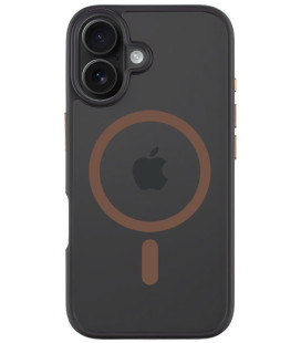 Juodas (Rudas) dėklas Apple iPhone 16 telefonui "Tactical MagForce Hyperstealth 2.0 Cover"
