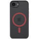 Juodas (Raudonas) dėklas Apple iPhone 16E telefonui "Tactical MagForce Hyperstealth 2.0 Cover"