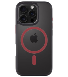 Juodas (Raudonas) dėklas Apple iPhone 16 Pro telefonui "Tactical MagForce Hyperstealth 2.0 Cover"