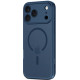 Matinis mėlynas dėklas Apple iPhone 17 Pro Max telefonui "Tech-Protect BasicMag Magsafe"